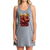 King Of The Apes, The King Of The Apes, King, King Of The Apes Art, Ki Tank Dress | Artistshot
