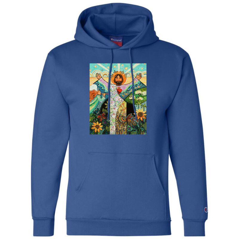 All Creation Sings His Praise Champion Hoodie | Artistshot