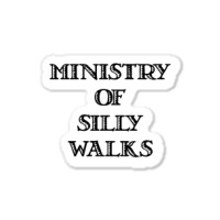 Ministry Of Silly Walks Sticker | Artistshot