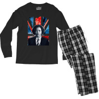 Music Vintage Retro Bravery Robin Women My Favorite Men's Long Sleeve Pajama Set | Artistshot