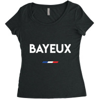 Bayeux France Women's Triblend Scoop T-shirt | Artistshot