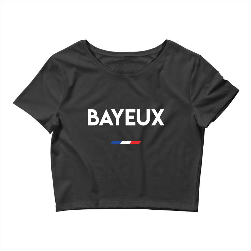 Bayeux France Crop Top by cm-arts | Artistshot