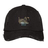 Bayeux France Unique Hand Drawn Art Gift Men Women Vintage Cap | Artistshot