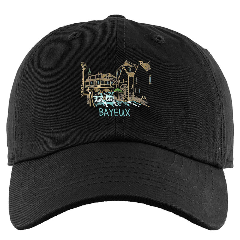 Bayeux France Unique Hand Drawn Art Gift Men Women Kids Cap by cm-arts | Artistshot