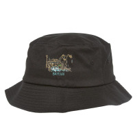 Bayeux France Unique Hand Drawn Art Gift Men Women Bucket Hat | Artistshot