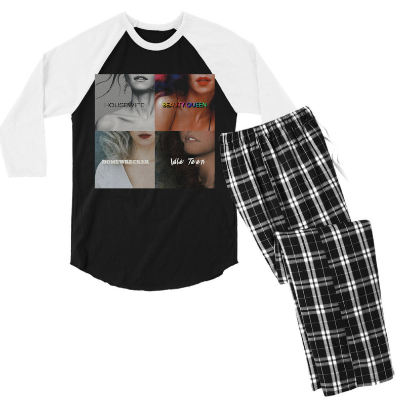 Cartoon Gifts Florence Gift Men Men's 3/4 Sleeve Pajama Set by Artists-Zoe | Artistshot