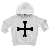 Distressed Crusader Knights Templar Toddler Hoodie | Artistshot