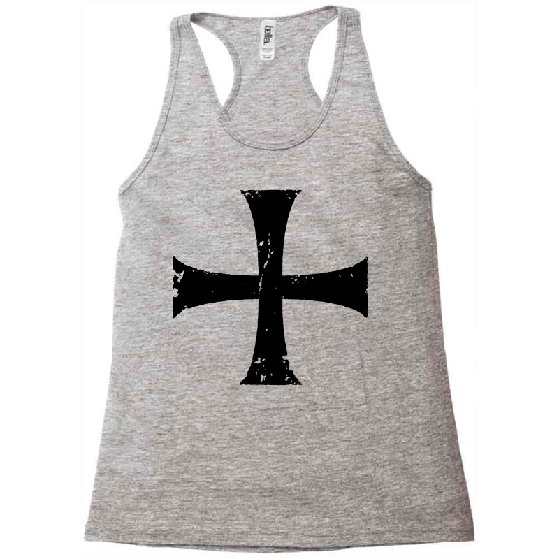 Distressed Crusader Knights Templar Racerback Tank | Artistshot