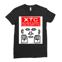 Xtc Senses Working Overtime, New Wave Rock, Xtc, Senses Working Overti Ladies Fitted T-shirt | Artistshot