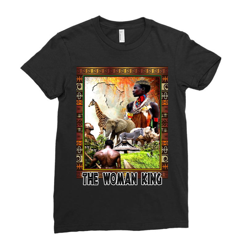 The Woman King Ladies Fitted T-Shirt by Ha Thu | Artistshot