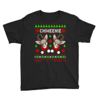 Funny Chihuahua Dog Xmas Gift T  Shirt Cute Chihuahua Dog Love Xmas Ch Youth Tee | Artistshot