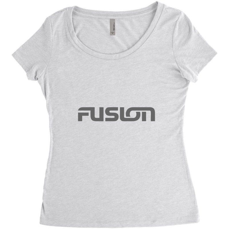 Fusion Car Audio Women's Triblend Scoop T-shirt by cm-arts | Artistshot