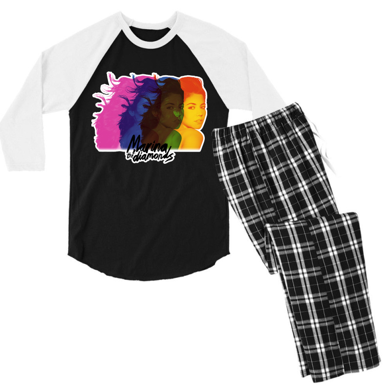 Music Retro Abramovic Funny Gifts Boy Girl Men's 3/4 Sleeve Pajama Set by Artists-Zoe | Artistshot