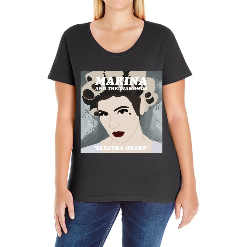 Music Retro Abramovic Gift Men Ladies Curvy T-Shirt by Artists-Zoe | Artistshot