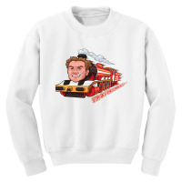 Stay Off The Tracks Tire Vintage Youth Sweatshirt | Artistshot