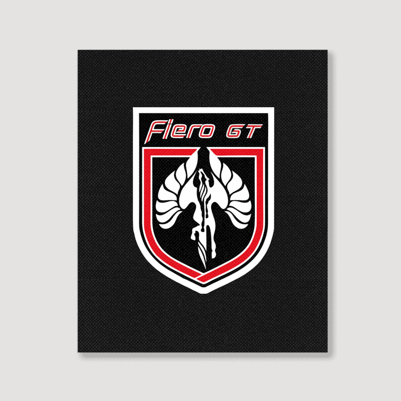 Pontiac Fiero Portrait Canvas Print | Artistshot