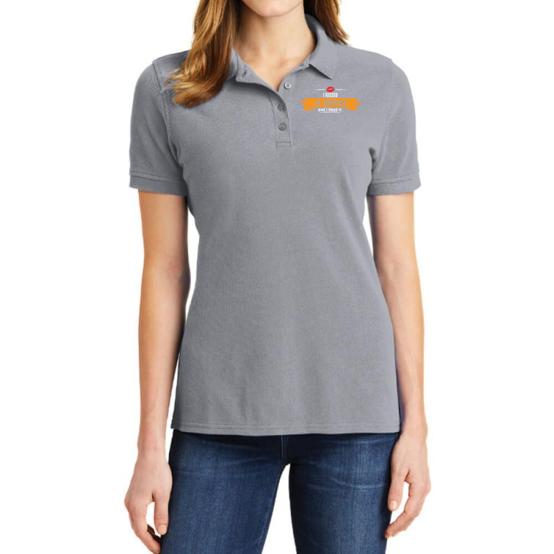 I Kissed A Bird And I Liked It Ladies Polo Shirt by tshiart | Artistshot