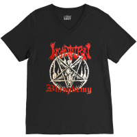 Incantation Tour, Incantation Blasphemy, Incantation, Blasphemy, Incan V-neck Tee | Artistshot