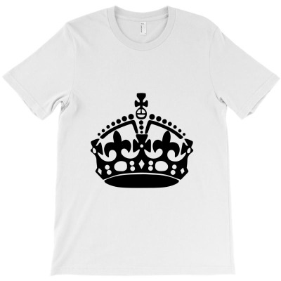 Keep Calm Crown T-shirt Designed By Pagersuek