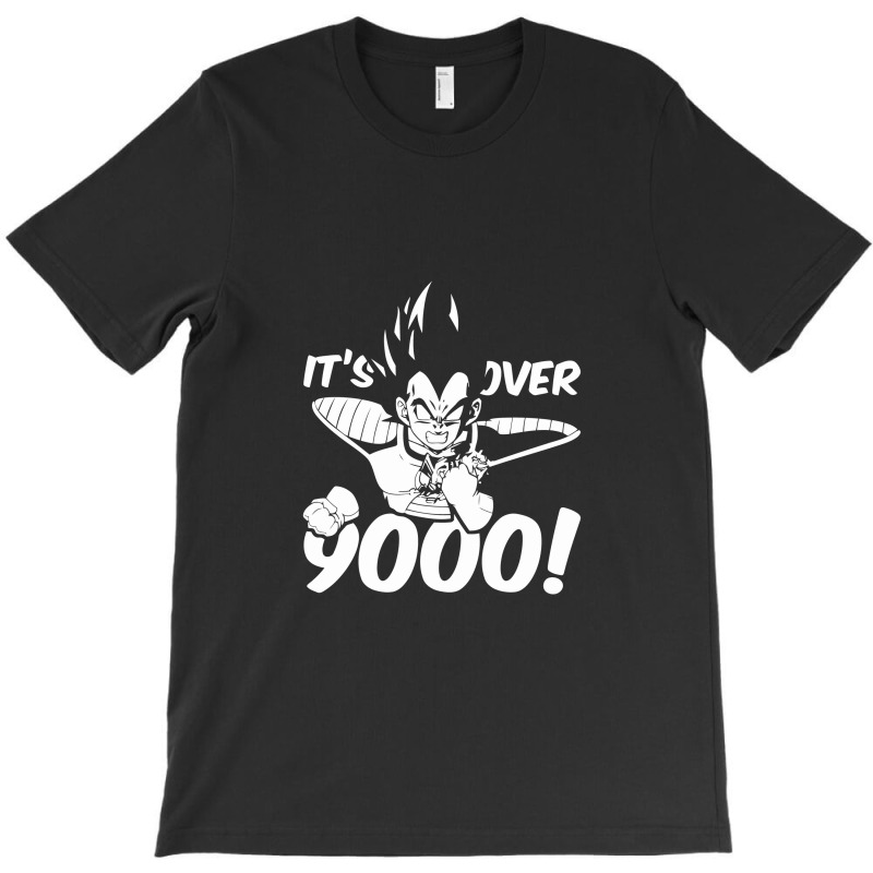 It's Over 9000 Vegeta,vegeta T-Shirt by creepysatan | Artistshot