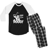 It's Over 9000 Vegeta,vegeta Men's 3/4 Sleeve Pajama Set | Artistshot