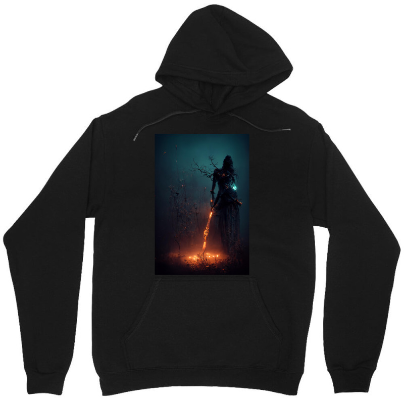 Runic Witch Gift For Art Lover Unisex Hoodie | Artistshot