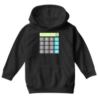 Calculator Halloween Costume Shirt Math Geek Scary Cool Gift Youth Hoodie | Artistshot