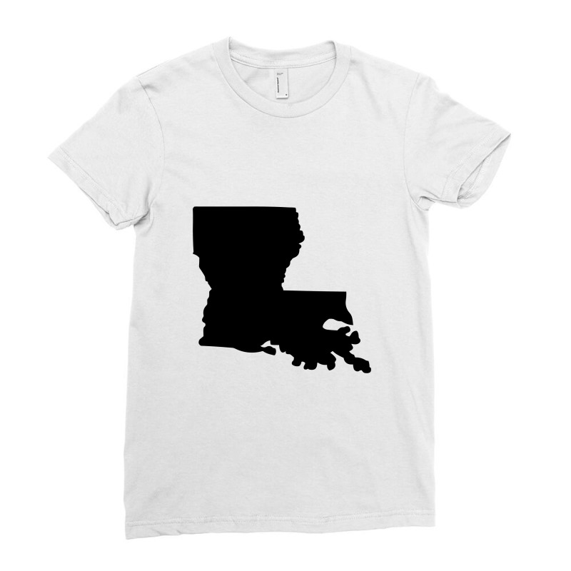 Louisiana State   Louisiana Ladies Fitted T-Shirt by pagersuek | Artistshot