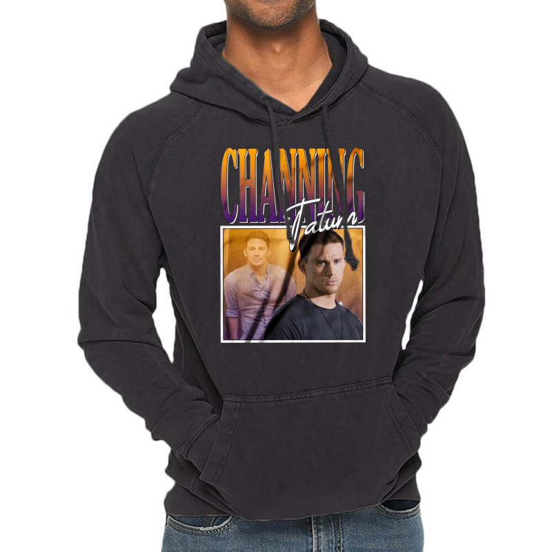 Channing Tatum, Channing, Tatum, Channing Tatum Vintage, Channing Tatu Vintage Hoodie by SHODSPADS | Artistshot