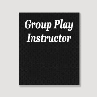 Group Play Instructor Swinger Lifestyle Club Women Full Swap T Shirt Portrait Canvas Print | Artistshot