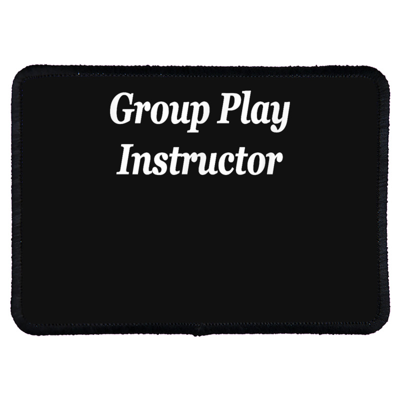 Group Play Instructor Swinger Lifestyle Club Women Full Swap T Shirt Rectangle Patch by MilesDanialMayberry | Artistshot