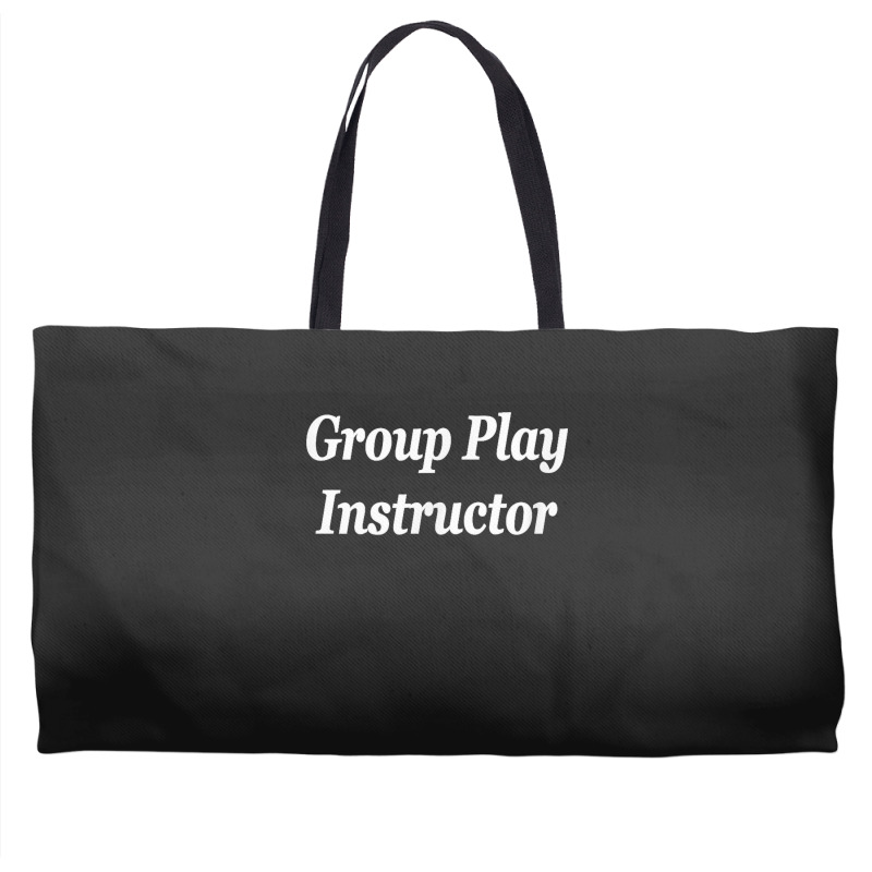 Group Play Instructor Swinger Lifestyle Club Women Full Swap T Shirt Weekender Totes by MilesDanialMayberry | Artistshot