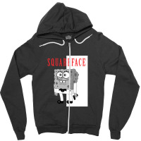 Squareface Zipper Hoodie | Artistshot