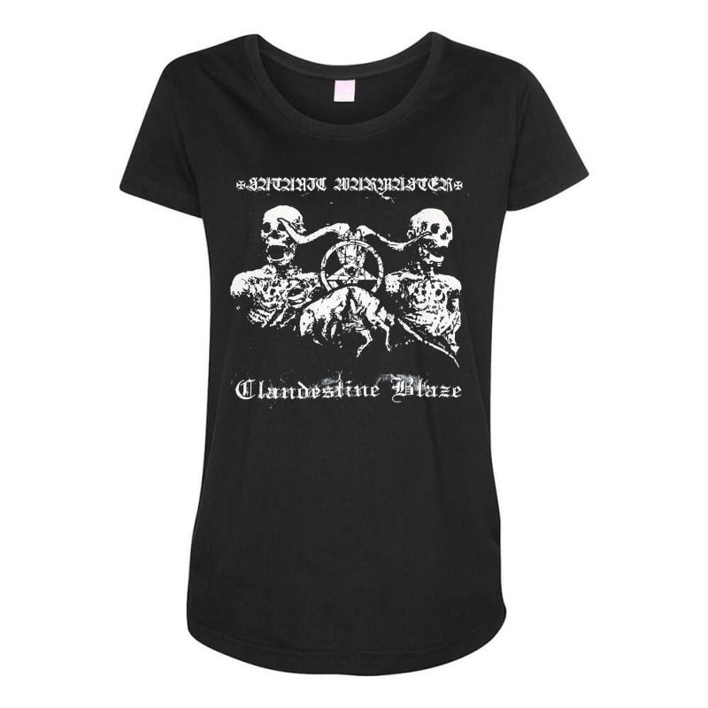 Satanic Warmaster, The Satanic Warmaster, Satanic, Warmaster, Clandest Maternity Scoop Neck T-shirt by SHIPPERTSJ | Artistshot