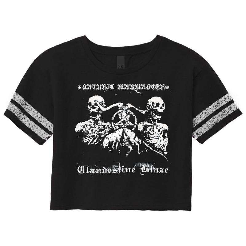 Satanic Warmaster, The Satanic Warmaster, Satanic, Warmaster, Clandest Scorecard Crop Tee by SHIPPERTSJ | Artistshot