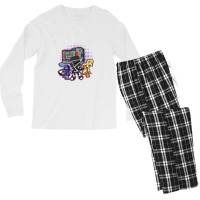 Old Skool Cartoon B Boys G I Joe Men's Long Sleeve Pajama Set | Artistshot