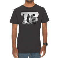 Tb Tampa Bay City Skyline Of Tampa Bay, Florida Vintage T-shirt | Artistshot