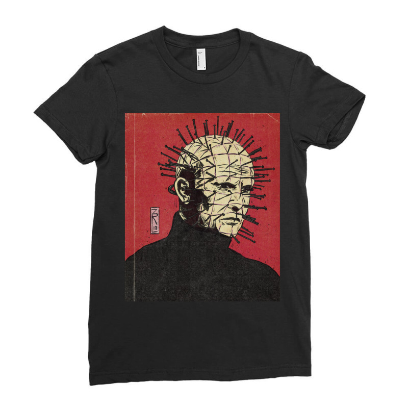 Love Funny Man Halloween Hellraiser The Movies Cute Gifts Ladies Fitted T-Shirt by Artists-Zoe | Artistshot