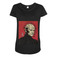 Love Funny Man Halloween Hellraiser The Movies Cute Gifts Maternity Scoop Neck T-shirt | Artistshot