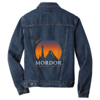 Visit Mordor,mordor Men Denim Jacket | Artistshot