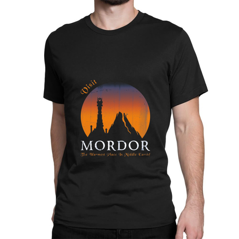 Visit Mordor,mordor Classic T-shirt by creepysatan | Artistshot