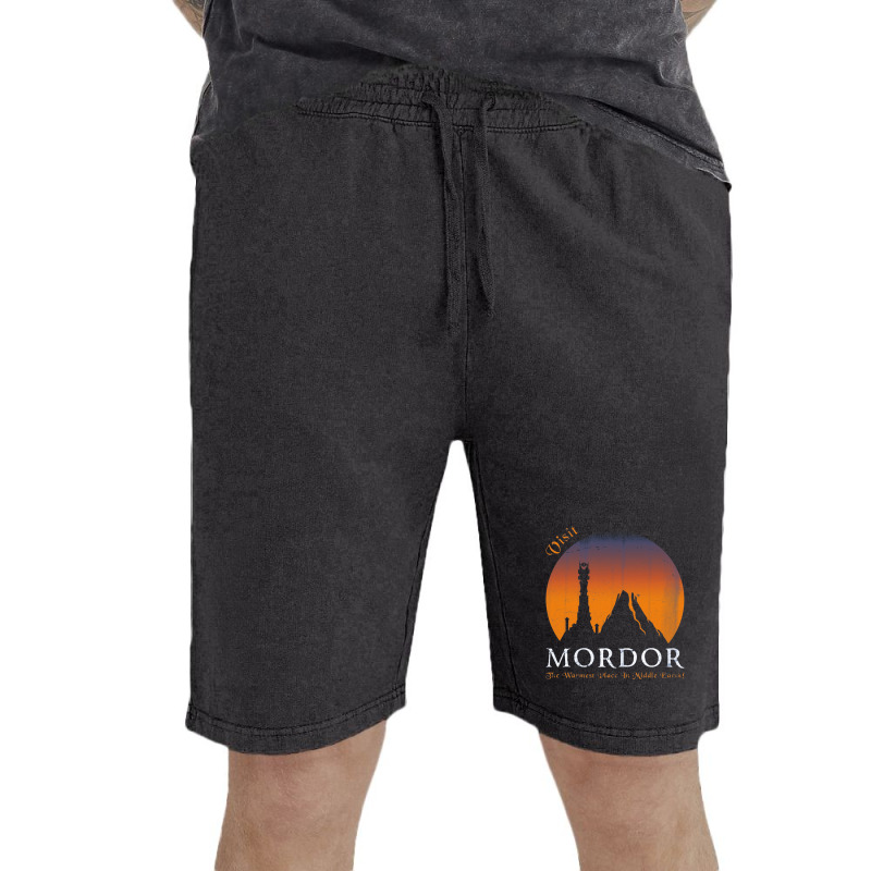 Visit Mordor,mordor Vintage Short by creepysatan | Artistshot