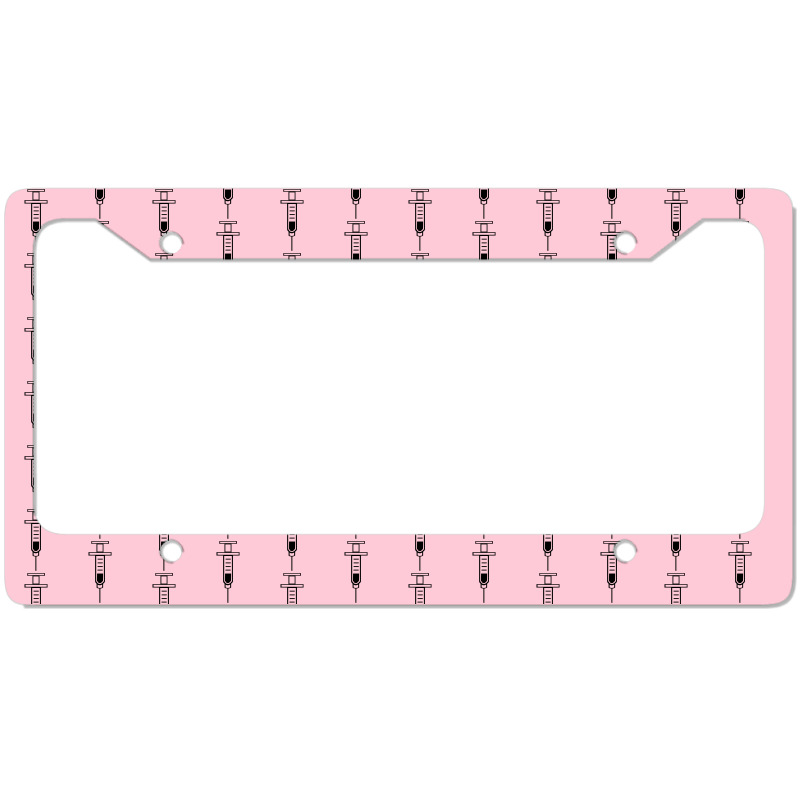 Medical Syringe   Health Care Nurse License Plate Frame | Artistshot