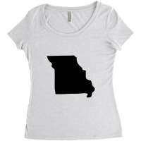 Missouri State   Missouri Women's Triblend Scoop T-shirt | Artistshot