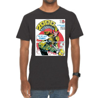 Judge Dredd Dredd Police Mega City Mega City Mega City One Coverpunk M Vintage T-shirt | Artistshot