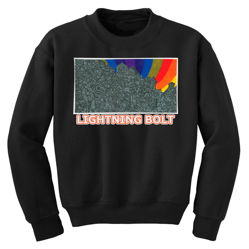 Lightning Bolt Youth Sweatshirt by cm-arts | Artistshot