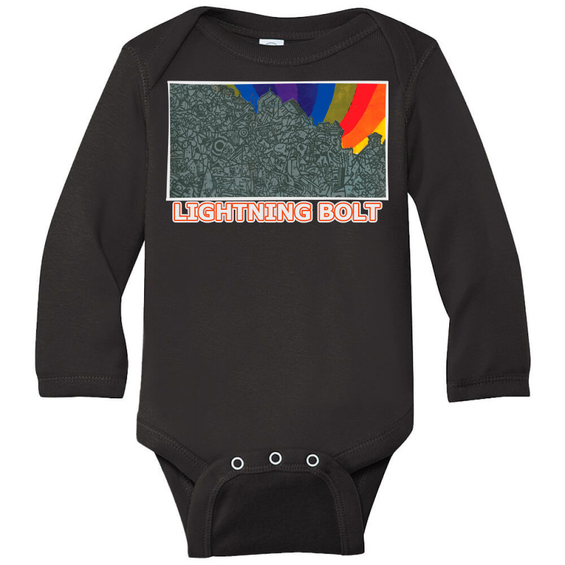 Lightning Bolt Long Sleeve Baby Bodysuit by cm-arts | Artistshot