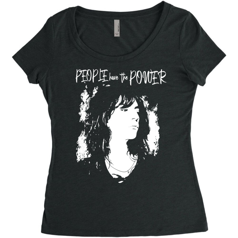 People Have The Power, People Have The Power Art, People Have The Powe Women's Triblend Scoop T-shirt by SHIPPERTSJ | Artistshot