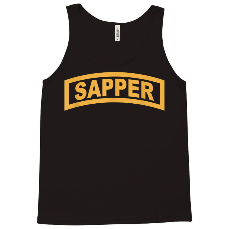 Army Sapper Tab Combat Engineer T - 20434s Tank Top by MichiKametani | Artistshot