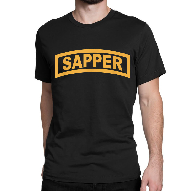 Army Sapper Tab Combat Engineer T - 20434s Classic T-shirt by MichiKametani | Artistshot